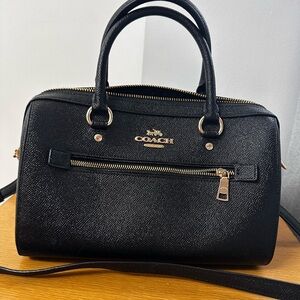 Coach Black Satchel Bag